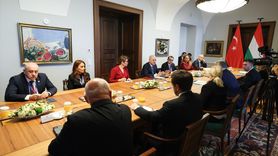 TBMM Başkanı Numan Kurtulmuş'un Macaristan Başbakanı Viktor Orban ile Görüşmesi