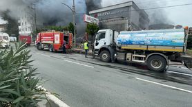 Trabzon'da Alışveriş Merkezinde Yangın Çıktı