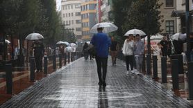 Trabzon'da Sağanak Yağış Etkili Oldu