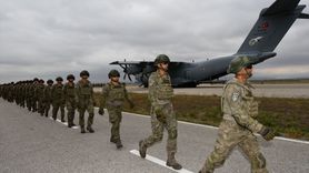 Türk İhtiyat Taburu Kosova'ya İntikal Etti