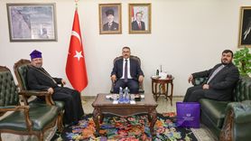 Türkiye Ermenileri Patriği Maşalyan, Iğdır Valisi Ercan Turan'ı Ziyaret Etti