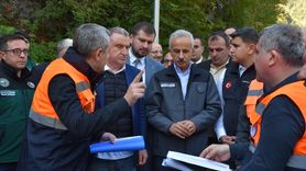 Ulaşıma Kapanan Artvin'de Bakanlar İncelemelerde Bulundu