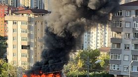 Ümraniye'de Feci Otobüs Yangını