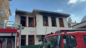 Üsküdar'da Yangın: Çocuklar Dumandan Etkilendi