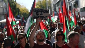 Viyana'da Binlerce Kişi İzrail'e Yaptırım İçin Yürüdü