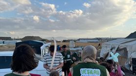 Yeşilay Çorum Şubesi Mevsimlik Tarım İşçilerini Ziyaret Etti