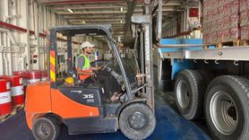 17. İyilik Gemisi El-Ariş Limanı'na Ulaştı