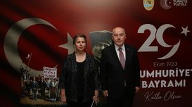 29 Ekim Cumhuriyet Bayramı Resepsiyonu Denizli'de gerçekleşti