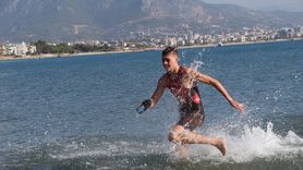 34. Alanya Triatlon Yarışları Başladı