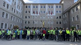 Adıyaman'da Bağımsızlık İçin Bisiklet Turu