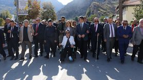 Amasya'da Görme Engelliler İçin Farkındalık Yürüyüşü Düzenlendi