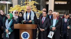 Ankara'da Hukukçular Gazze İçin Ses Yükseltti