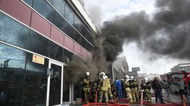 Ankara'da Sanayi Sitesindeki Yangın Kontrol Altına Alındı