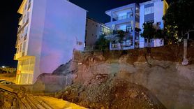 Antalya'da İnşaat Göçüğü: Ev Tahliye Edildi