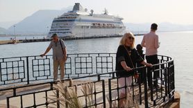 Astoria Grande Kruvaziyeri Alanya Limanı'na Ulaştı