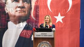 Aylin Nazlıaka Aksaray'da CHP İlçe Kongresine Katıldı