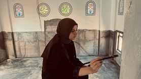 Baba-Kız Sanat İşbirliği: Camilerin Geleneksel Motiflerle Süslenmesi