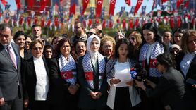 Bakan Göktaş, Gazze İçin Eyleme Destek Verdi