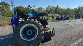 Bartın'daki Trafik Kazasında 4 Yaralı