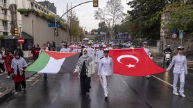 Beşiktaş'ta Filistin İçin Farkındalık Etkinliği