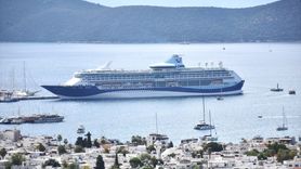 Bodrum'a Gelen Kruvaziyer Turist Akını