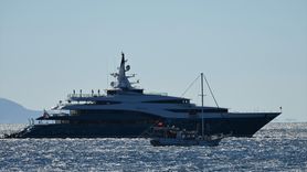 Bodrum'a Gelen Mega Yat 'Sunrays'