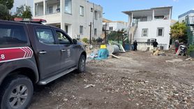 Bodrum'da Sağanak Yağış Hayatı Olumsuz Etkiledi