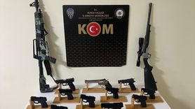 Bursa'da Yasa Dışı Silah Ticareti Operasyonu