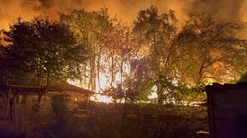 Çankırı'da Yangın Felaketi: 3 Ev ve 4 Samanlık Küle Döndü