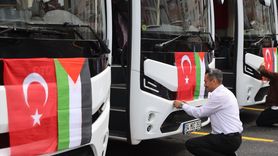 Çekmeköy Belediyesi'nden Gazze'ye Destek Gösterisi