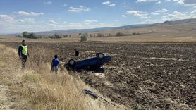 Çorum'da Otomobil Devrildi: 4 Yaralı