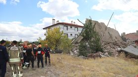 Çubuk'ta İhtiyaç Duyulan Tahliye: 4 Katlı Bina Çöktü