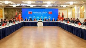 Cumhurbaşkanı Yardımcısı Yılmaz'dan Arnavutluk'ta Ekonomik Vurgular