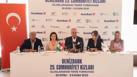 DenizBank Cumhuriyet Kızları Uluslararası Tenis Turnuvası Basın Toplantısı