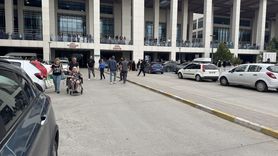 Edirne'de Hastane Yangınına Müdahale