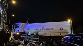 Edirne'de Öğrencilerden Su Kesintisi Protestosu