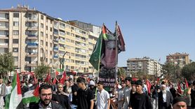 Elazığ’da İsrail Saldırılarına Karşı Protesto
