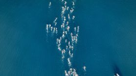 Fethiye'de Açık Su Yüzme Yarışları Coşkuyla Gerçekleştirildi