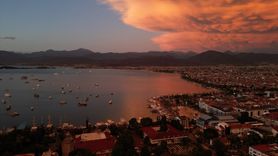 Fethiye'de Görülen Nadir Mammatus Bulutları