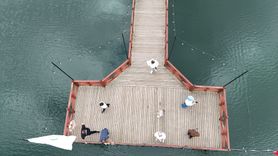 Gaga Gölü Ziyaretçi Akınına Uğradı