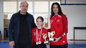 Genç Güreşçi Asya Örnek, 2.5 Ayda Türkiye Şampiyonu Oldu