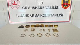Gümüşhane'de Tarihi Eser Kaçakçılığı Operasyonu
