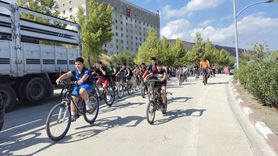 Hatay'da Yeşilay Bisiklet Turu ile Sağlıklı Yaşam Teşvik Edildi