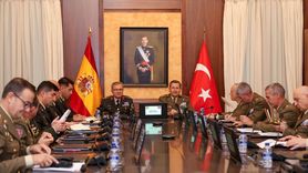 Kara Kuvvetleri Komutanı Tokel, İspanya'da Mevkidaşıyla Görüştü
