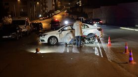 Karabük'te Otomobille Motosiklet Çarpıştı, 2 Yaralı