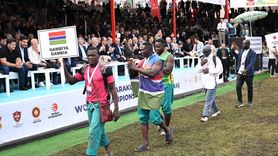 Karakucak Güreşleri Dünya Şampiyonası Kahramanmaraş'ta Başladı