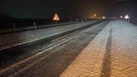 Kars'ın Yüksek Kesimlerinde Kar Yağışı Etkili Olmaya Devam Ediyor