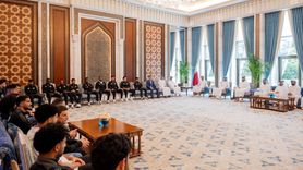Katar Emiri, Milli Takımı Kabul Etti