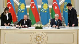 Kazakistan ve Azerbaycan Arasında 15 Anlaşma İmzalandı