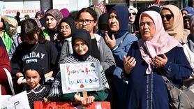 Kırıkkale'de Gazze'ye Destek Gösterisi